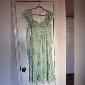 Lulus light green dress